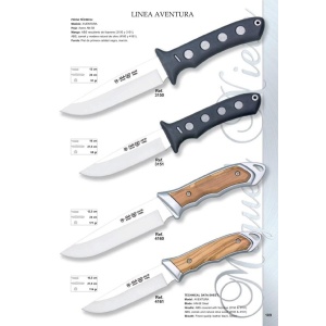 Cutit Vanatoare Nieto Aventura Olive Lama 12.5cm - echipament pentru vanatoare - Fisela