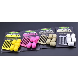 Dumbell Artificial Slow Sinking Korda 8mm 10buc cu Opritoare