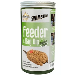 Dynamite Baits Swim Stim Feeder & Bag Dip 500ml - Betaine Green
