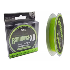 Fir Textil Sufix Rapinova Lemon Green X8 150m