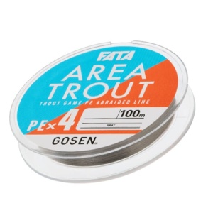 Fir Textil Trout Area Gosen Fata Gri PE X4 100m