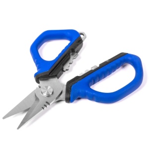 Foarfeca Multifunctionala Mustad Blue 12.7cm - Fisela