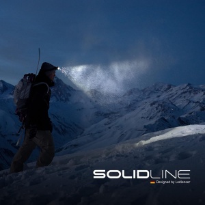 Lanterna Cap Led Lenser Solidline SH2 200 Lumeni - Img 3