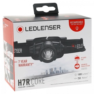 Lanterna LED Lenser H7R Core 1000Lumeni - detaliu produs