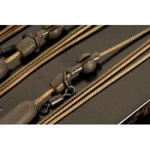 Leadcore Korda Kable Heli Gravel Brown 1m 3buc - Img 1