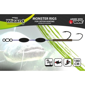 Montura Somn Cu 2 Plute Grund 4+4g Carlig 7/0 si 9/0 Round - vedere secundara