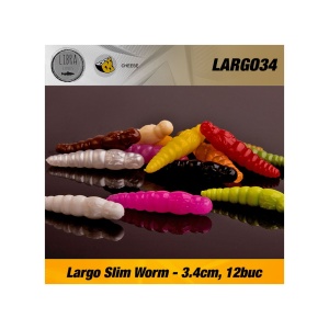 Naluca Pastrav Libra Largo Slim Worm 018 12buc - Img 5