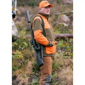 Pantaloni Blaser Tackle Softshell Rubber Brown - echipament pentru vanatoare - Fisela