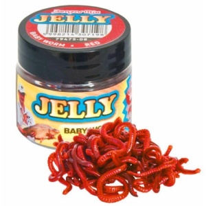 Rame Artificiale Benzar Baby Worm Red 20buc