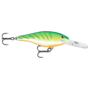 Rapala Shad Rap SR07 GTU Green Tiger UV 7cm 8g