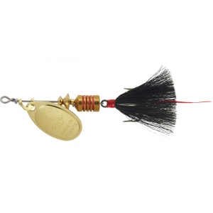 Rotativă Mepps Aglia Mouche Rouge Gold Nr.0 2.5g Paleta Aurie