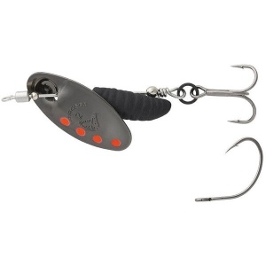 Rotativa Savage Gear Grub Spinner Black Red Black