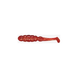 Shad Jackall Good Meal Red Gold Flake 5cm 7buc