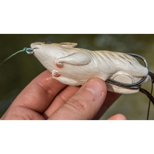 Soarece LT Hollow Body Field Mouse 403 Black White 7cm 14g - Img 8
