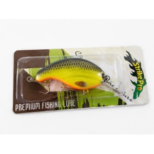 Strike Pro Dworf Yellow Black Back SM63F 5cm 7g - Img 2