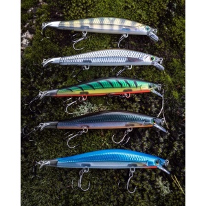 Vobler Rapala Ripstop RPS12 CLN 12cm 14g pentru pescuit la rapitori - Fisela