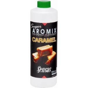 Aditiv Lichid Sensas Aromix Syrup Caramel 500ml