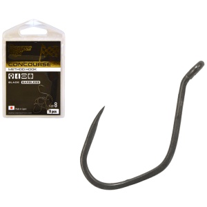 Carlige Benzar Concourse Method Blade Barbless 8buc