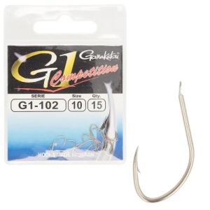Carlige Caras Gamakatsu G-1 Competition G1-102 15buc
