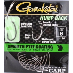 Carlig Gamakatsu Carlige Crap Specialist Hunp Back 10buc pentru pescuit - Fisela