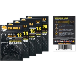 Carlig Guru Carlige Feeder Super XS Spade 10buc pentru pescuit - Fisela