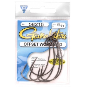 Carlig Gamakatsu Carlige Worm Offset EWG Nano Alpha 6buc pentru pescuit - Fisela
