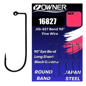 Carlige Jig Owner 16827 Bend Fine Wire 10buc