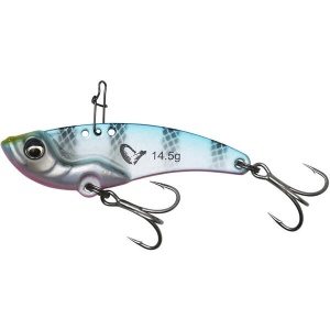 Cicada Savage Gear Vib Blade Blue Pink Stripe