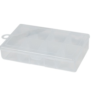 Cutie Micro Jig si Naluci UL 8 Compartimente 12x8cm pentru pescuit - Fisela