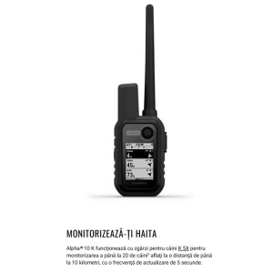 Dispozitiv Monitorizare Caini GPS Garmin Aplha 10 - echipament pentru pescuit - Fisela