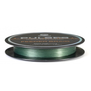 Fir Textil Feeder Guru Pulse 9 Braid Verde Inchis 150m - Img 3
