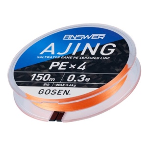 Fir Textil Gosen PE Answer Ajing X4 Cocktail Orange 150m