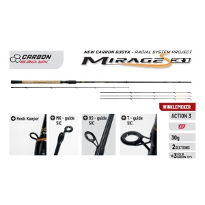 Lanseta Colmic Mirage S31 Winklepicker 3m 35g