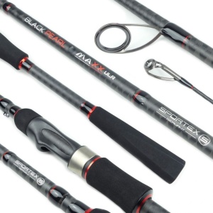 Lanseta Sportex Black Pearl Maxx ULR 235cm 2-9g pentru pescuit - Fisela