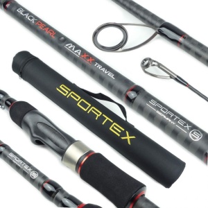 Lanseta Sportex Black Pearl Travel SW 2.20m 25-84g 4buc