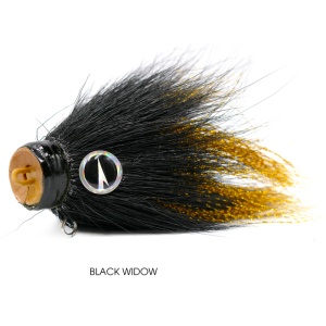 Montura Swimbait Baby Moustache Shallow Black Widow 15g