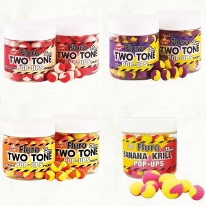 Pop Up Dynamite Baits Fluro Two Tones 15mm