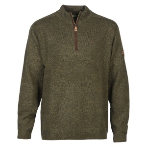 Pulover Vanator Percussion France High Neck Sweater Kaki