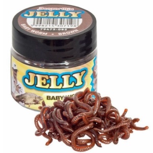 Rame Artificiale Benzar Baby Worm Brown 20buc
