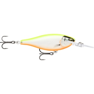 Rapala Shad Rap Elite SRE75 GDCO Gilded Chartreuse Orange Belly 7.5cm 12g
