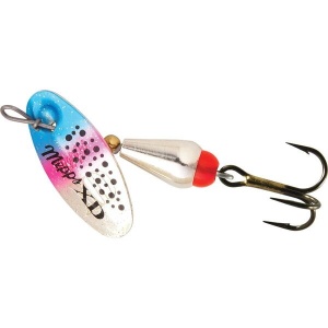 Rotativa Mepps XD Trio Fluo Curcubeu