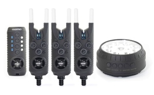 Set 4 Avertizori Sonik Gizmo 2 Alarm + Statie + Lampa LED - Img 1
