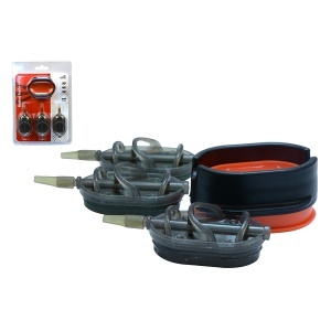 Set Momitoare Method Feeder CXP Oval cu Matrita 30-40-50g
