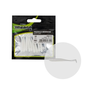 Shad Biban Wizard Paddle Minnow 001 5cm 10buc