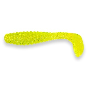 Shad Manns Swimmin Grub MFCH Verde Glitter 11cm 5buc