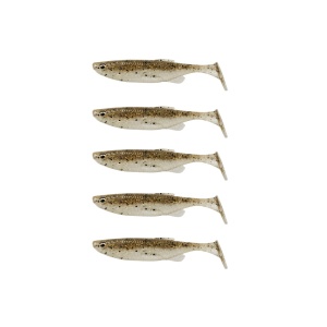 Shad Savage Gear Fat Minnow T-Tail Holo Baitfish 7.5cm 5buc