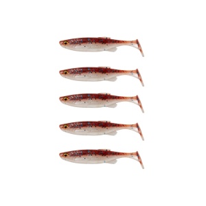 Shad Savage Gear Fat Minnow T-Tail Smelt 13cm 5buc