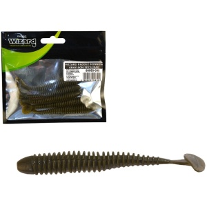 Shad Wizard Paddle Minnow Gray 9cm 5buc