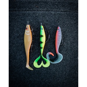 Swimbait Stiuca Rapala Soft Olio Fire Tiger FT 18cm 55g - Img 8