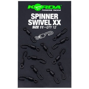 Vartej cu Agrafa Rapida Korda Spinner Swivel 12buc - echipament pentru pescuit - Fisela